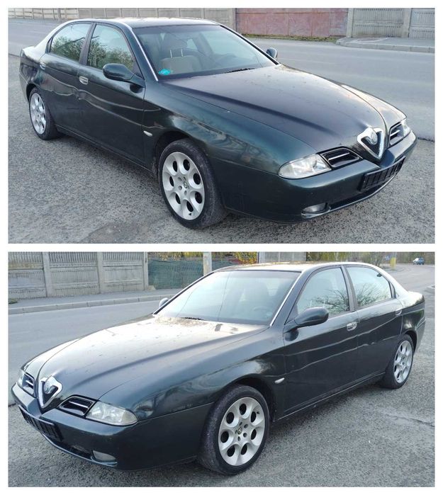 Alfa Romeo 166 cu motor 2.0 Twin Spark ,benzina si GPL ,an 2000.