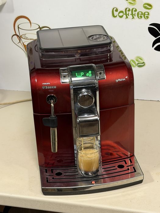 Кафемашина кафе автомат Saeco Syntia с гаранция