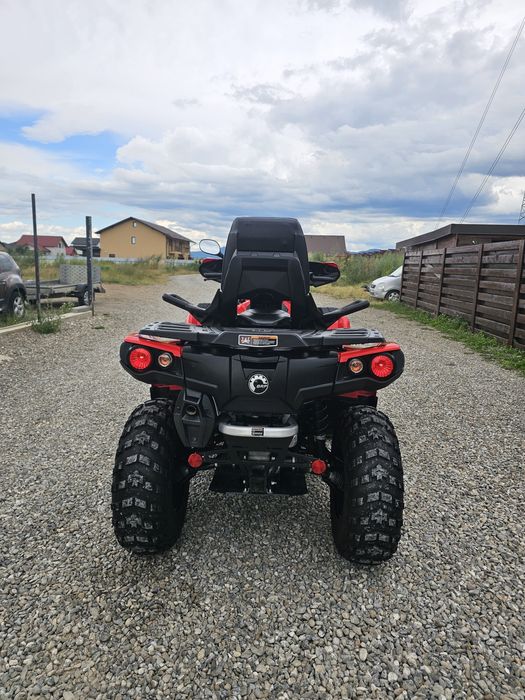 Can Am Outlander Max 500cm// import Finlanda // 400km!!// variante atv Cf Moto,Polaris