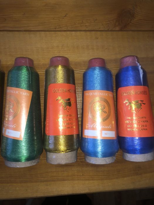 Нитки люрикс