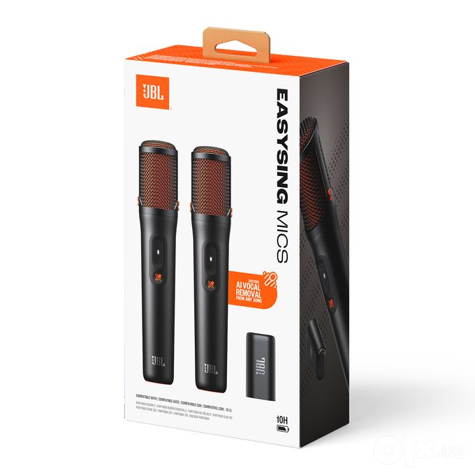 Беспроводные караоке-микрофоны JBL EasySing Mics