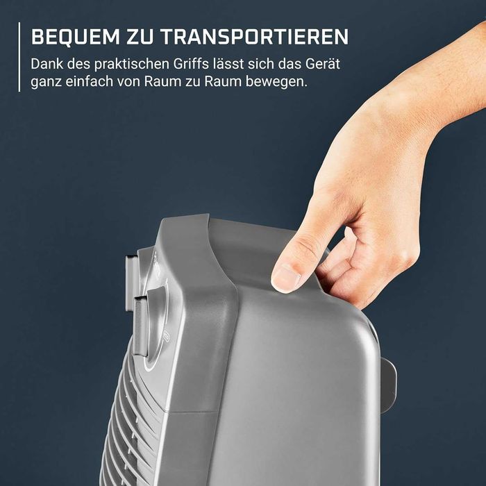 Вентилатора печка Rowenta Compact Power SO2212F0, Еко режим 1000W/2000W