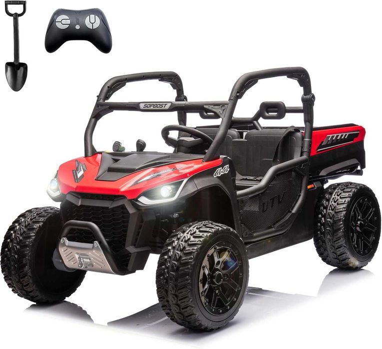 UTV electric pentru 2 copii Kinderauto Ranger 4x 75w 24V premium RED