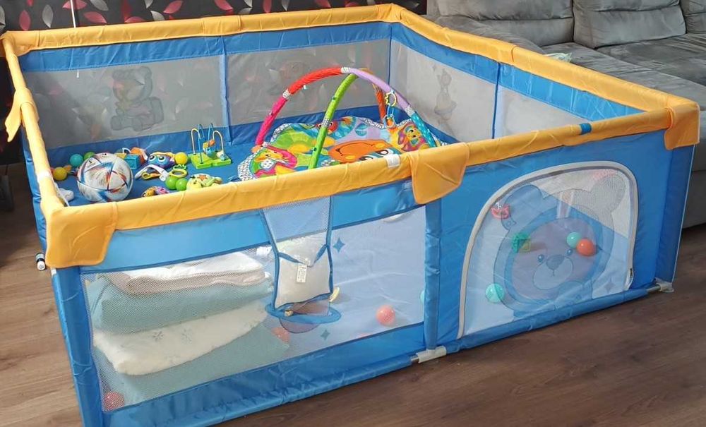 разпродажба! Нова Голяма кошара за игра за бебе / дете / заграждение