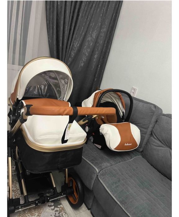 Продам коляску с автолюлькой