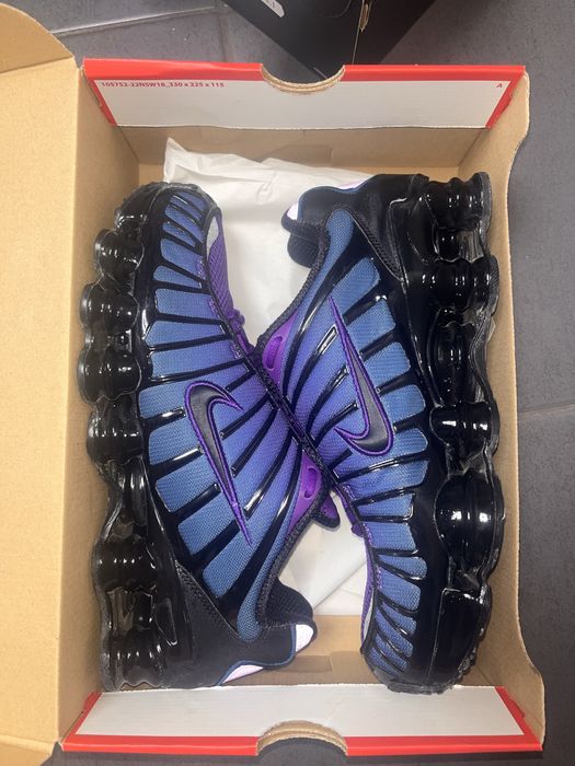 Обувки  синьо-лилав Shox