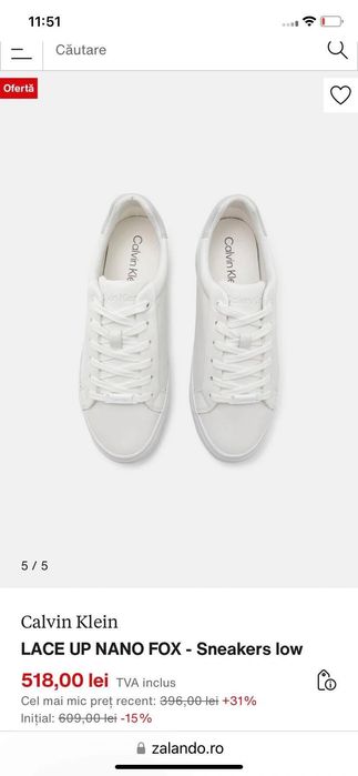 Adidasi calvin klein