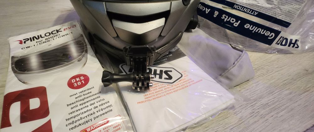 Casca Shoei GT air M - intercom prindere  casca