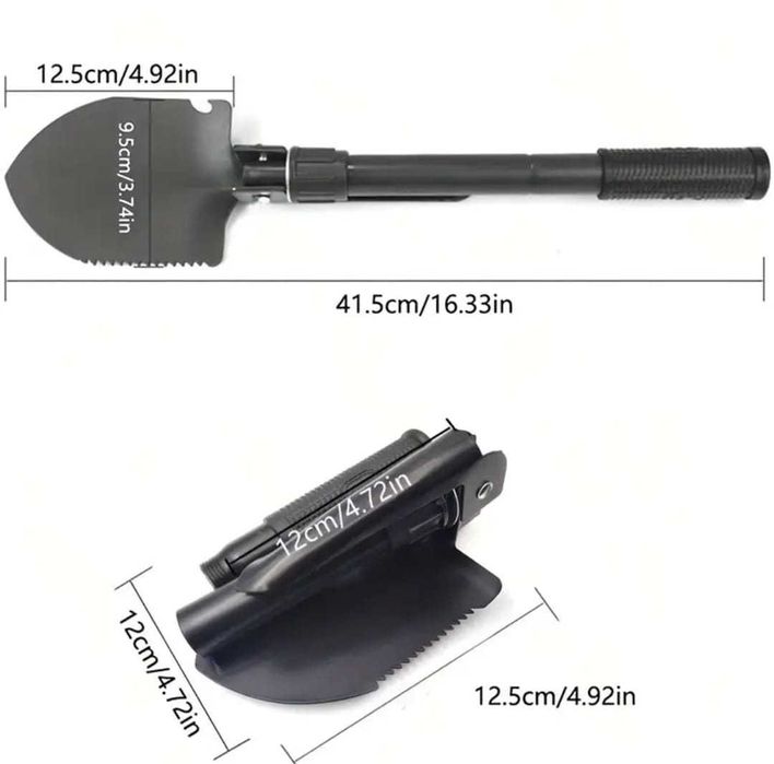 Складная лопата 2в1