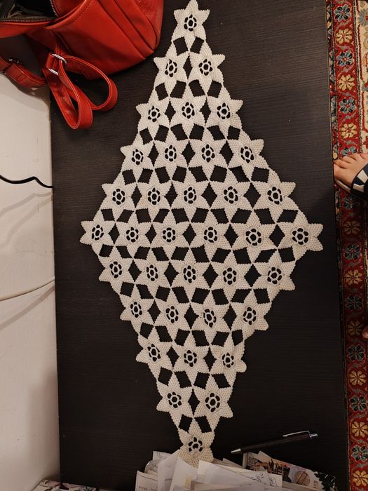 Mileu din macrame mare