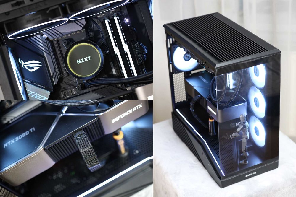 Custom Gaming PC Ryzen 9 5900X RTX 3090 TI FE DDR4 32GB Asus X570-E