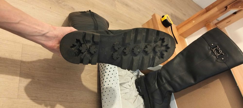 Cizme dama de piele Marelbo