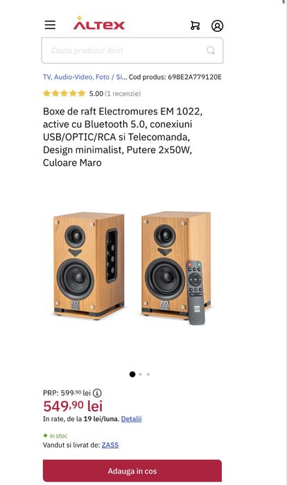 Set 2 boxe electromures