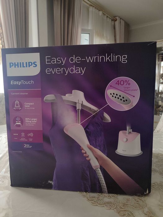 Продаю отпариватель оригинал Philips easy touch 484/49 новый