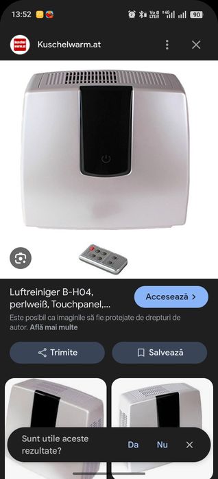 Vând purificator de aer  nou