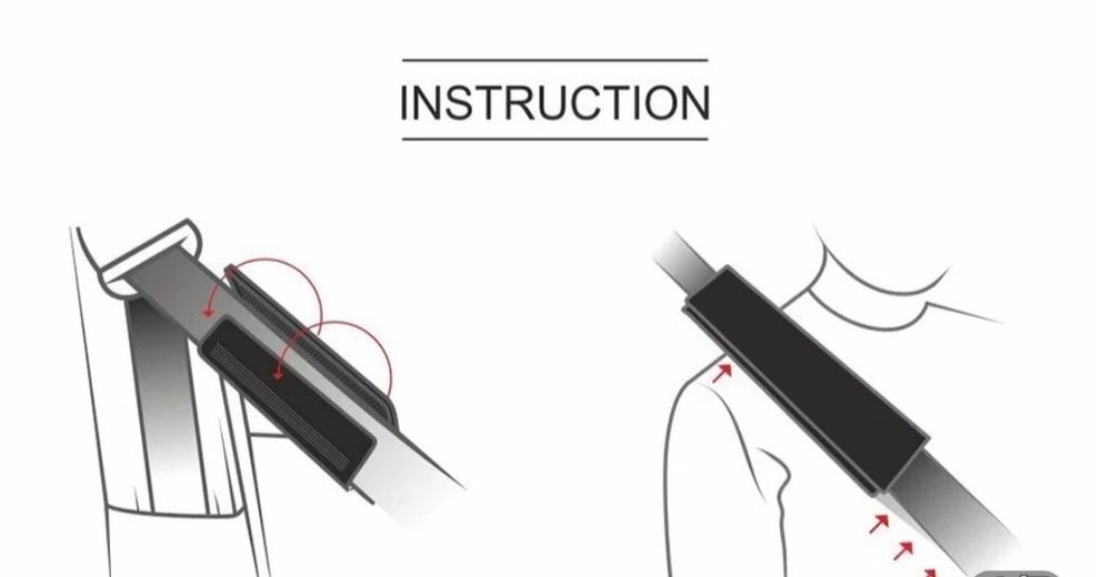 Раменни надстройки за предпазни колани - 2 бр.