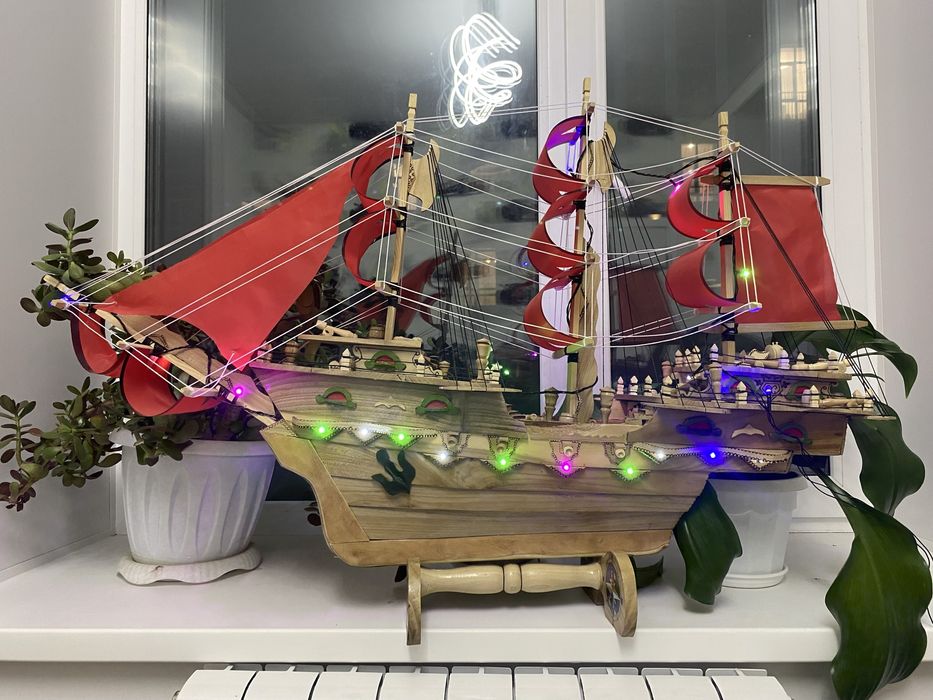 Продам корабль, ручная работа