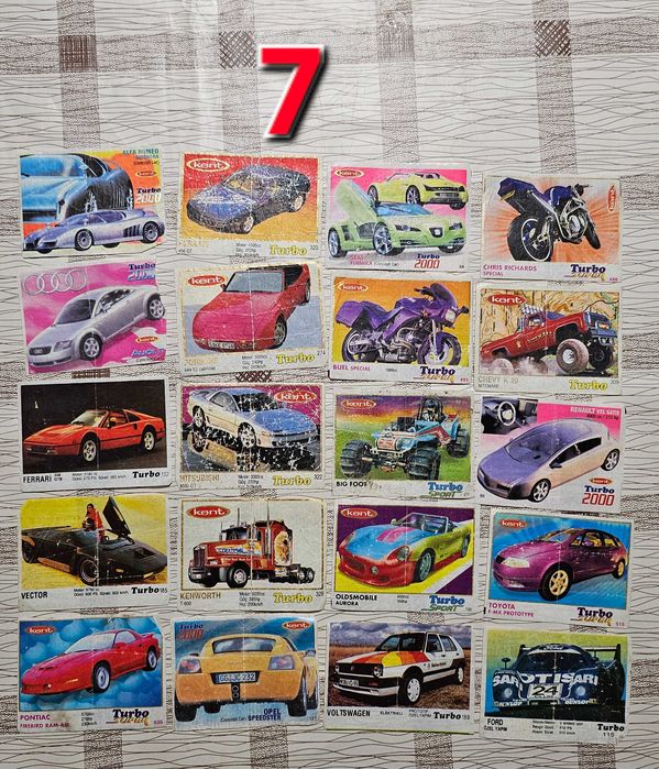 Turbo -Картинки от дъвки турбо