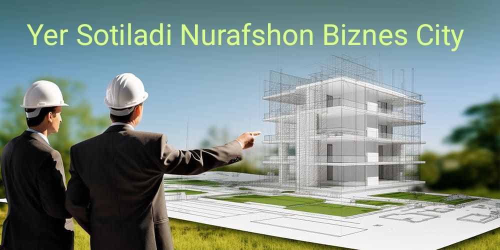 YER sotiladi 10 Sotih Nurafshon Biznes City ichidan