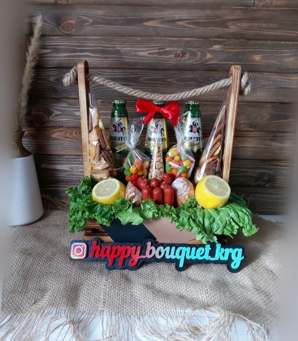 Букеты мужские на подарок