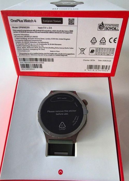 OnePlus Watch 4 - нов