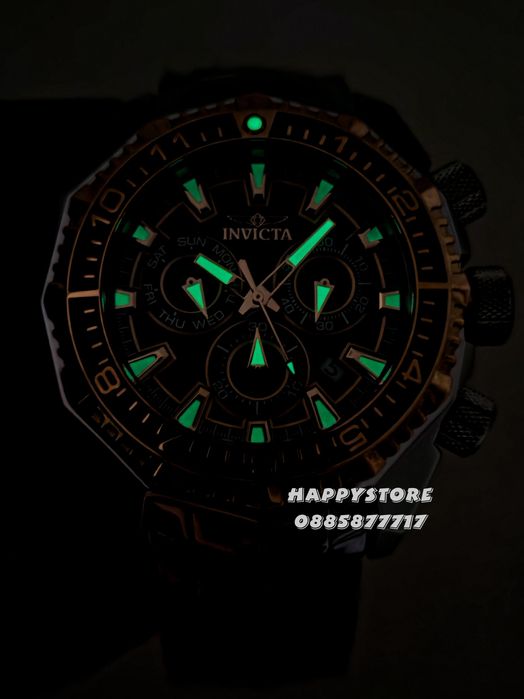 INVICTA Akula Kromo Swiss 55 mm, Инвикта нов мъжки часовник