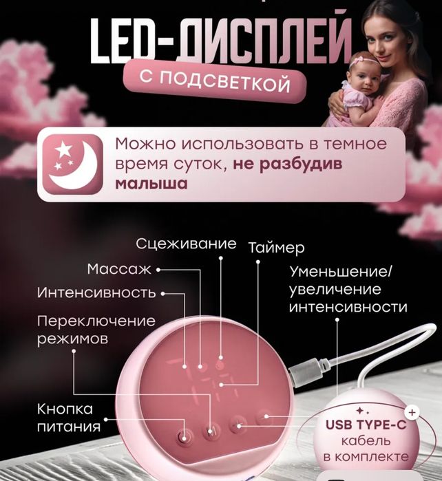 Молокоотсос электрический Новый