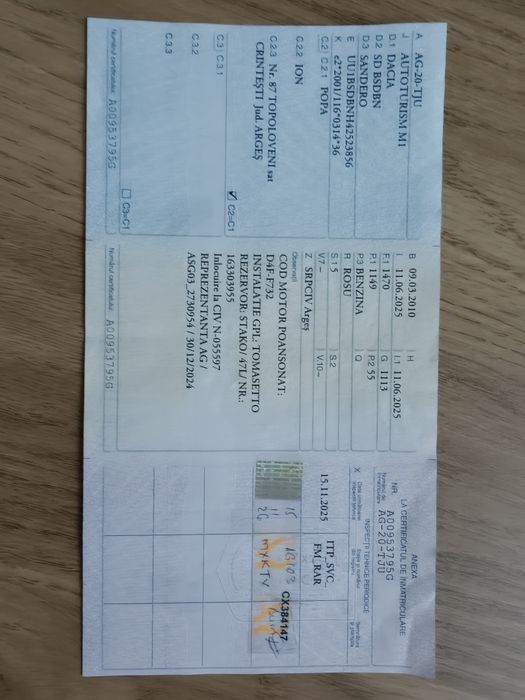 Vând Dacia Sandero