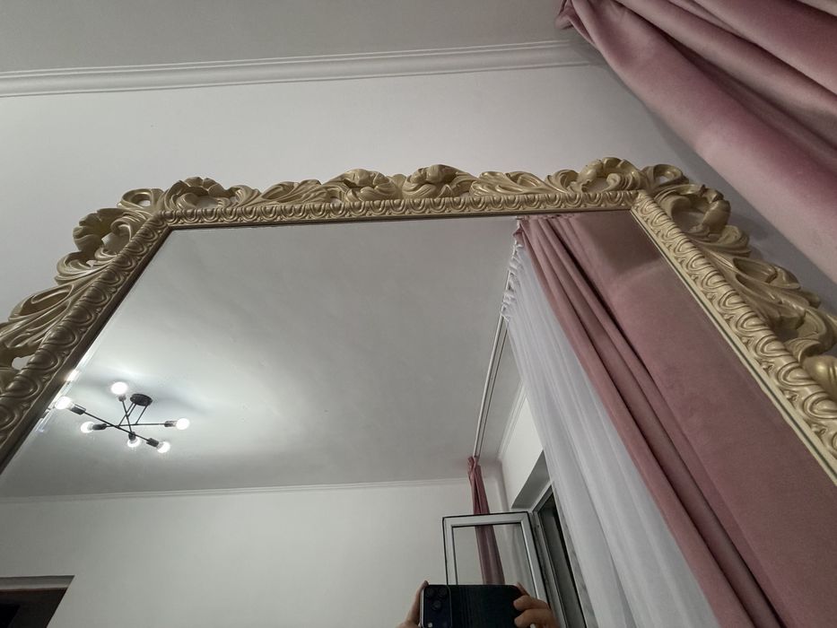Мэри Мебель Зеркало цвет бронза