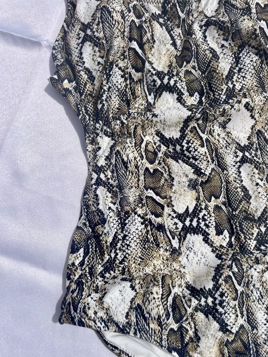 Costum de baie intreg animal print Marime XS