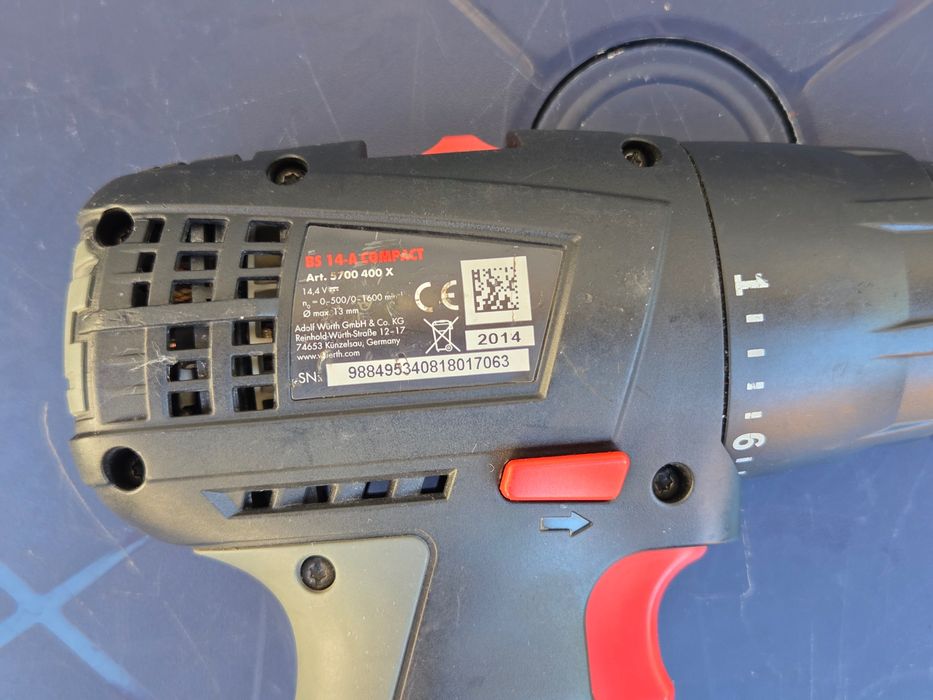 Комплект акумулаторни машини WÜRTH 18V – мощни, професионални