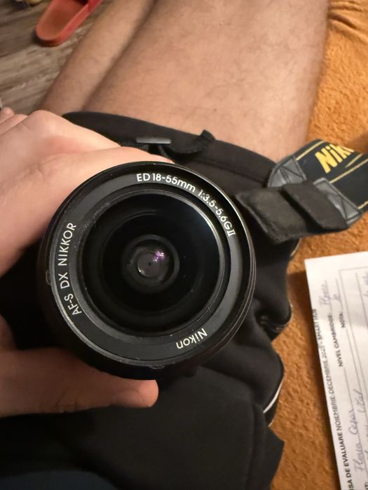 Nikon d60 cu obiectiv
