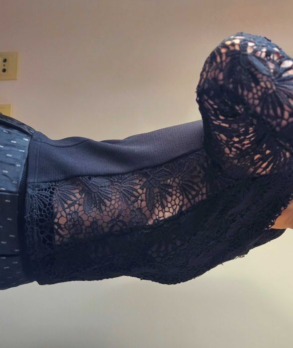 Дамска риза, черна