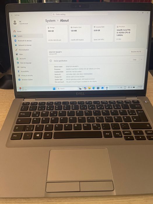 Dell Latitude 5410