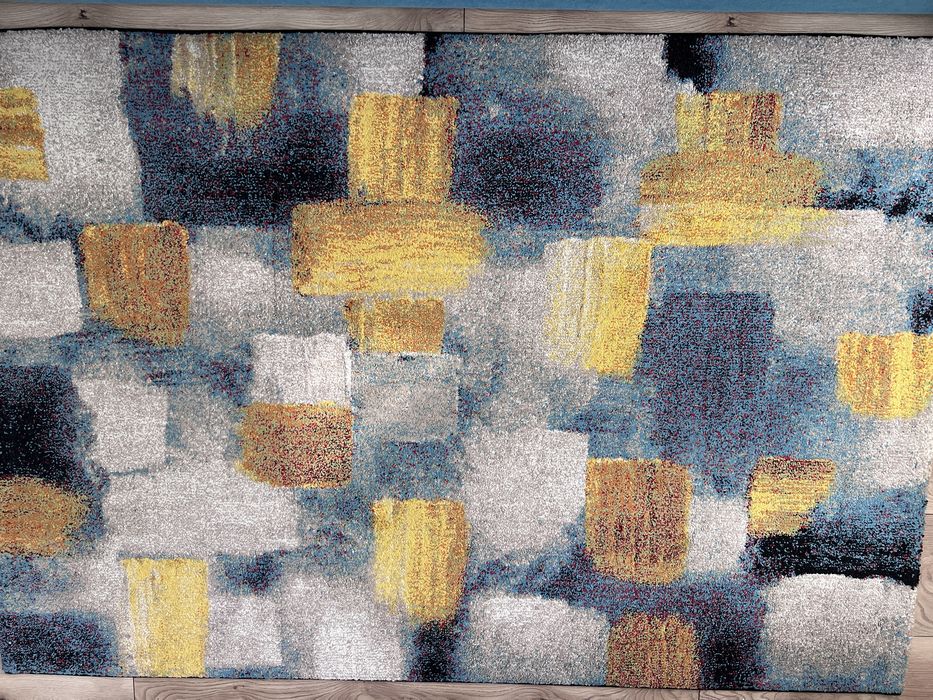 Set Living (canapea extensibila+măsuță+covor+taburet)