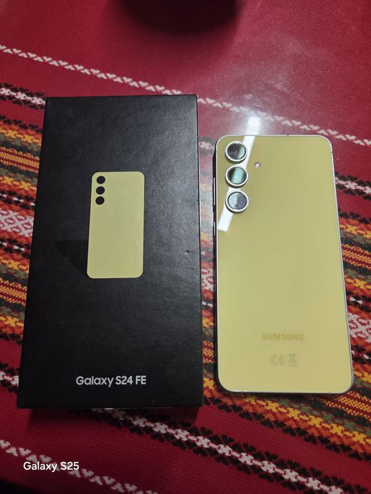 Samsung galaxy s24 fe 256GB 8RAM YELLOW