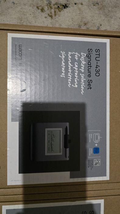 Планшет STU 430 подпис