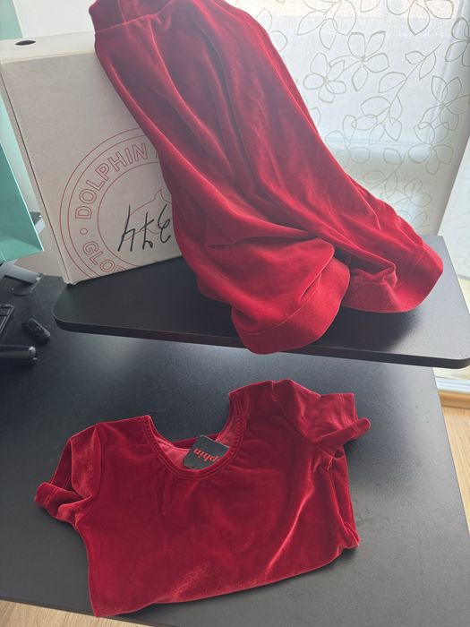 Платье рейтинг 122-128 с туфлями