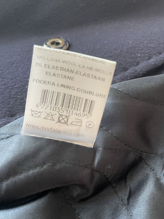 Кашемировое пальто демисезонное