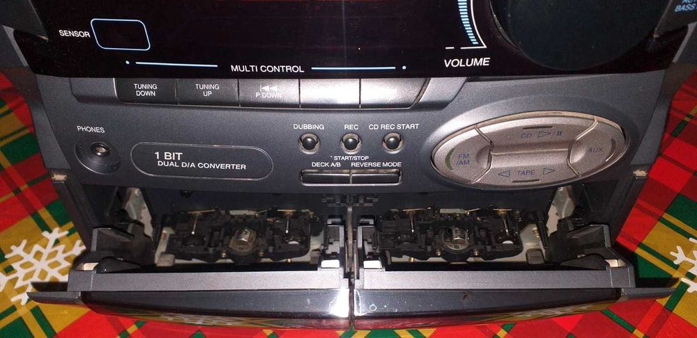 JVC MX-D301T combina muzicala vintage - Mini Audio System JVC CA-D301T