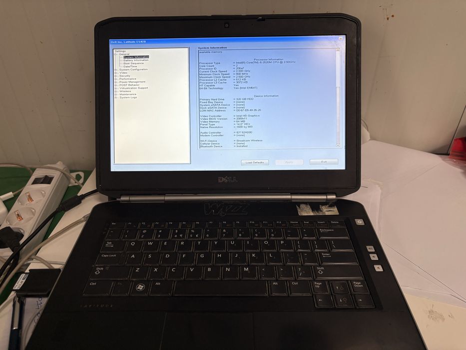 Laptop Dell Latitude E5420 defect - pentru piese sau de reparat