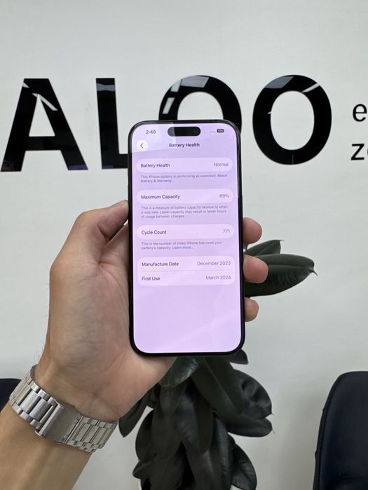 IPHONE 15 PRO 128 89%