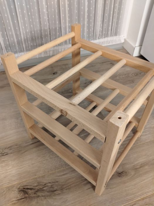 Suport sticle de vin 
Suport 9 sticle vin, lemn masiv, 33x30x34 cm
Sup