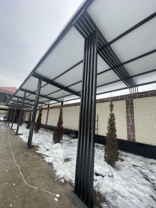 Навес сендвичпанел,лексан