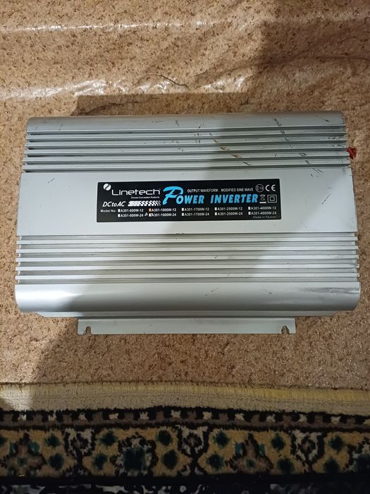 Инвертор 12в < 220вольт