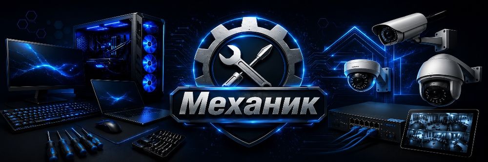 Видеонаблюдения, ремонт компьютеров