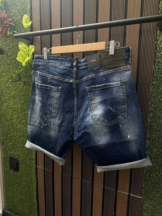 Къси Дънкови Панталони Dsquared2