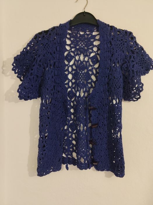 Bluza croșetata manual pentru doamne și domnișoare 100% bumbac