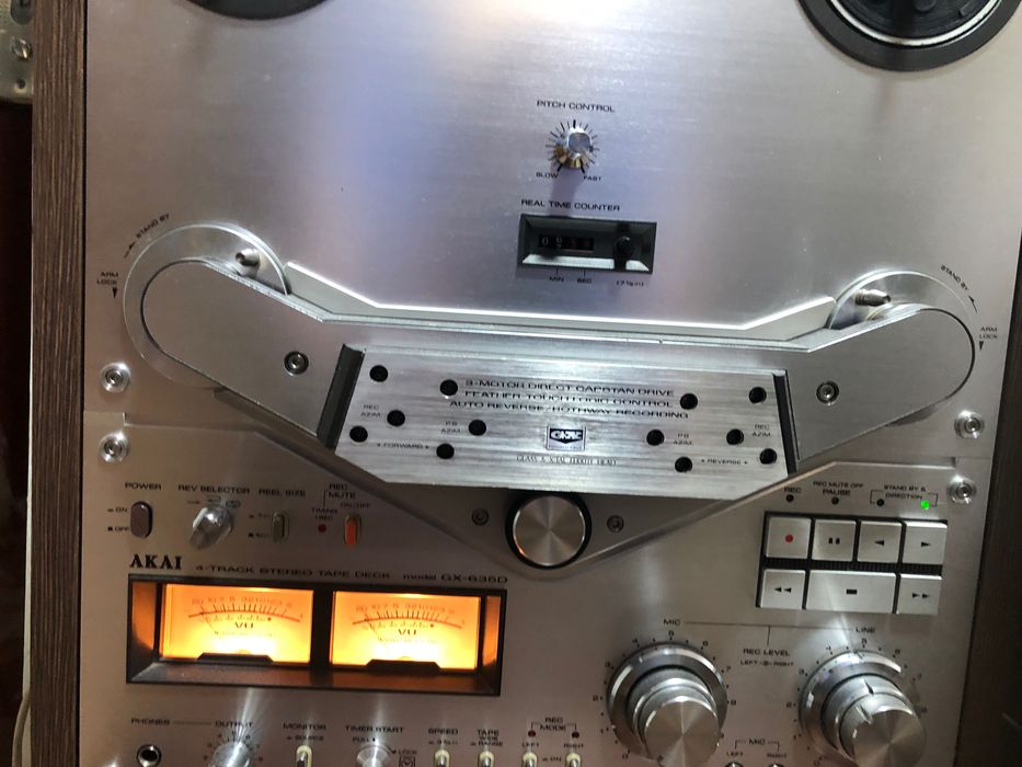 Vintige magnetofon akai gx 635 D