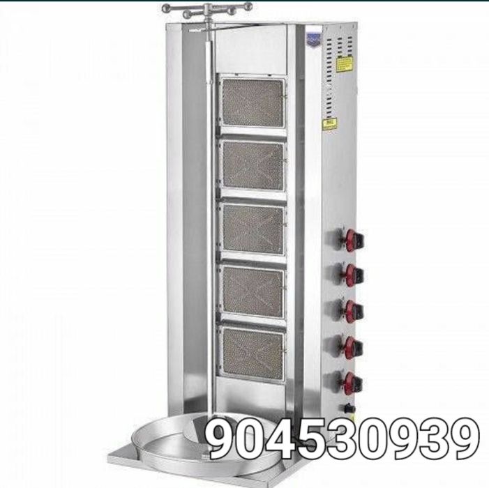 Gamburger Shaurma aparat 2 talik 3 talik va 4 talik bor xitoy va turk